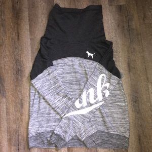 PINK Cowl Neck Sweatshirt